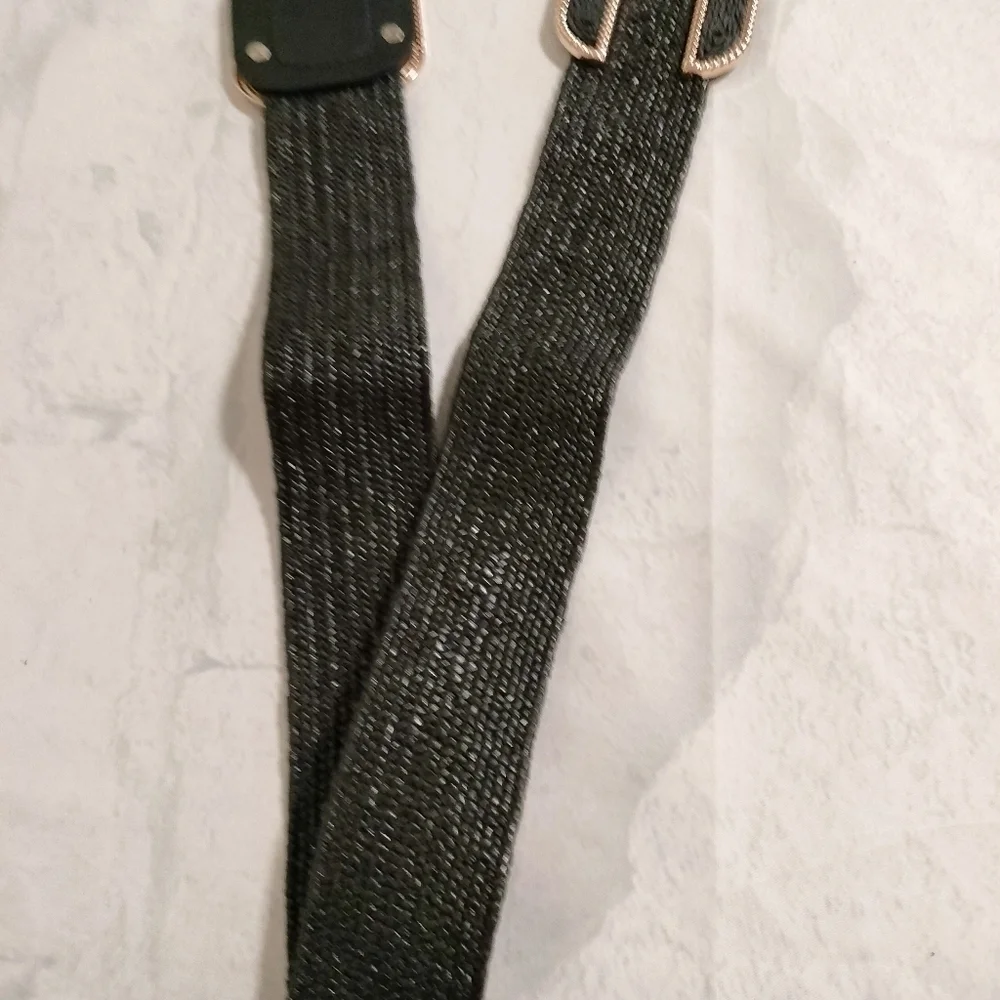 JdlspplWomen's Braided Thick Belt Fashion Holeless Wide Stretchy Medium